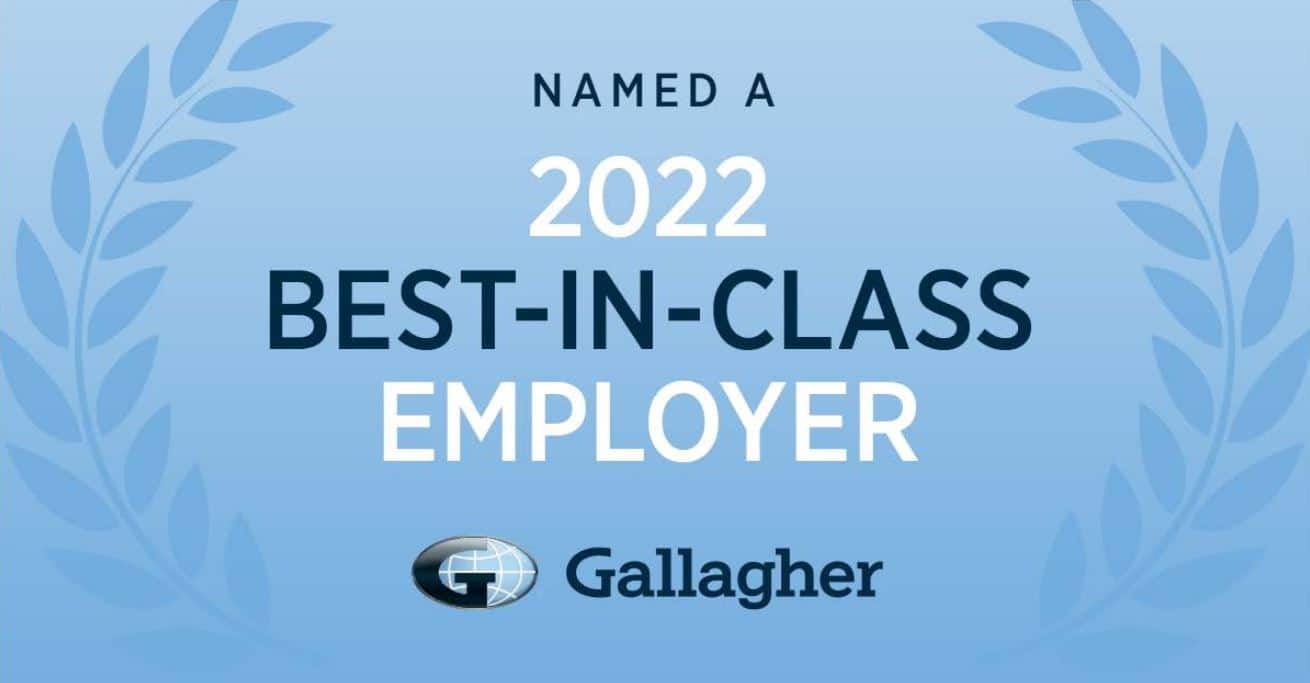 2022 Gallagher’s Best-In-Class Employers