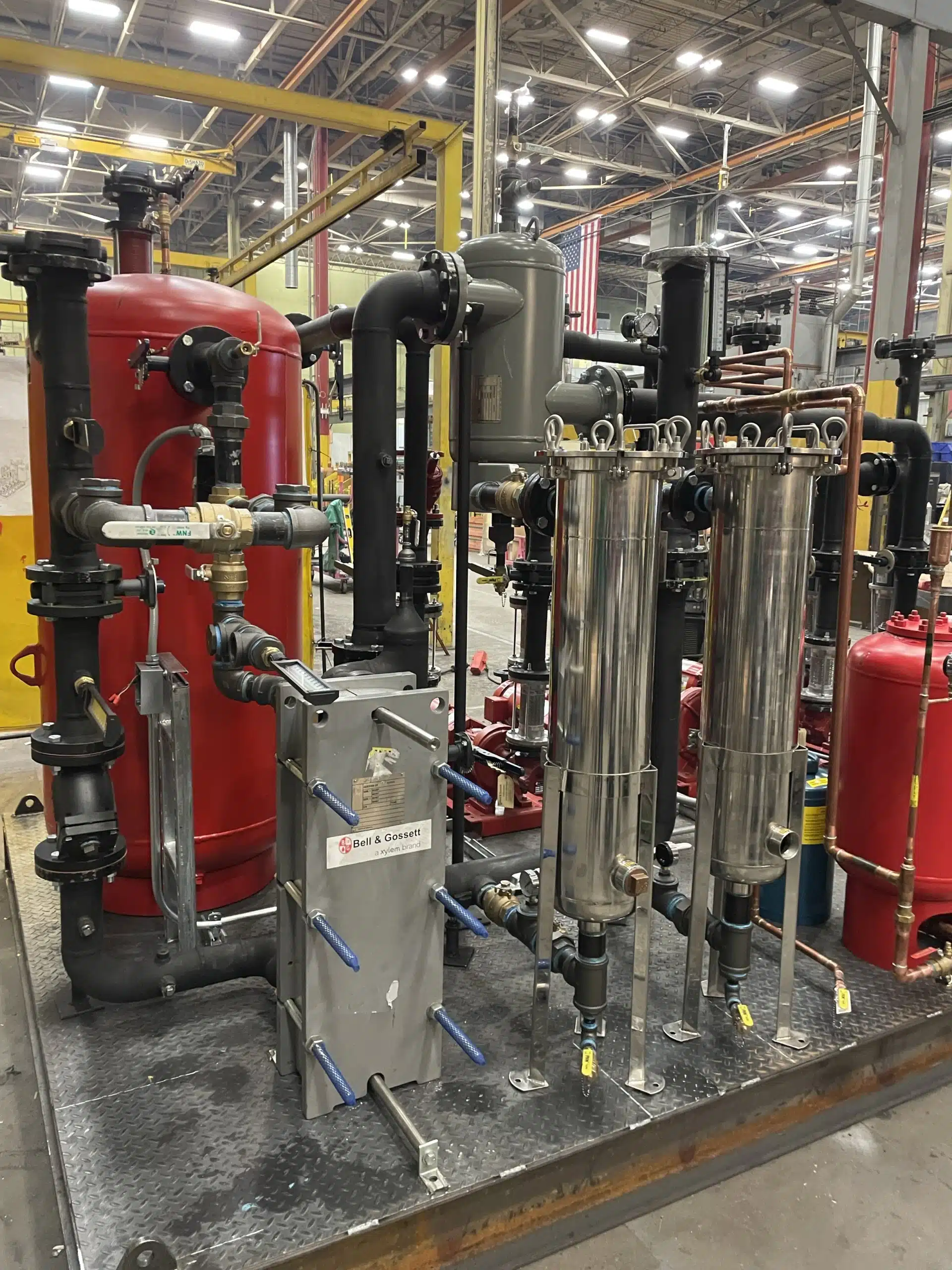 Process Chiller Loop at Manufacturing Facility