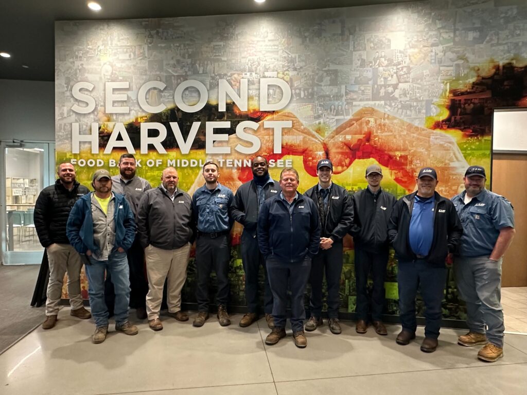 Vans4Cans Group photo at Second Harvest 2024 - Lee Company