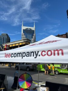 A Commitment to Opportunity | Lee Company in front of the Nashville Skyline